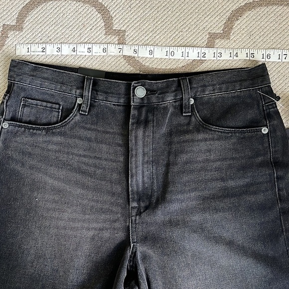 BLANKNYC Ludlow crop girlfriend long cut off short off gray - Picture 10 of 13